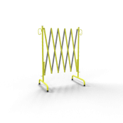 Folding barrier | can be extended to 3,50 m | yellow / black